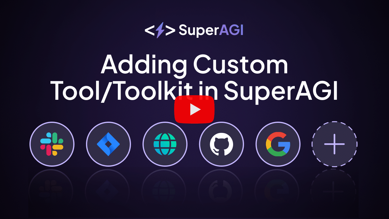 Adding Custom Tools Video