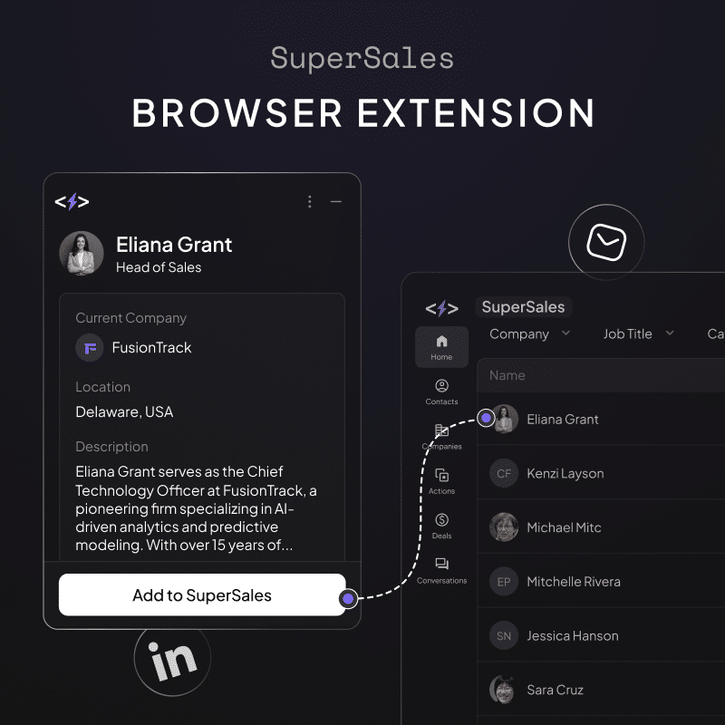 SuperSales Browser Extension